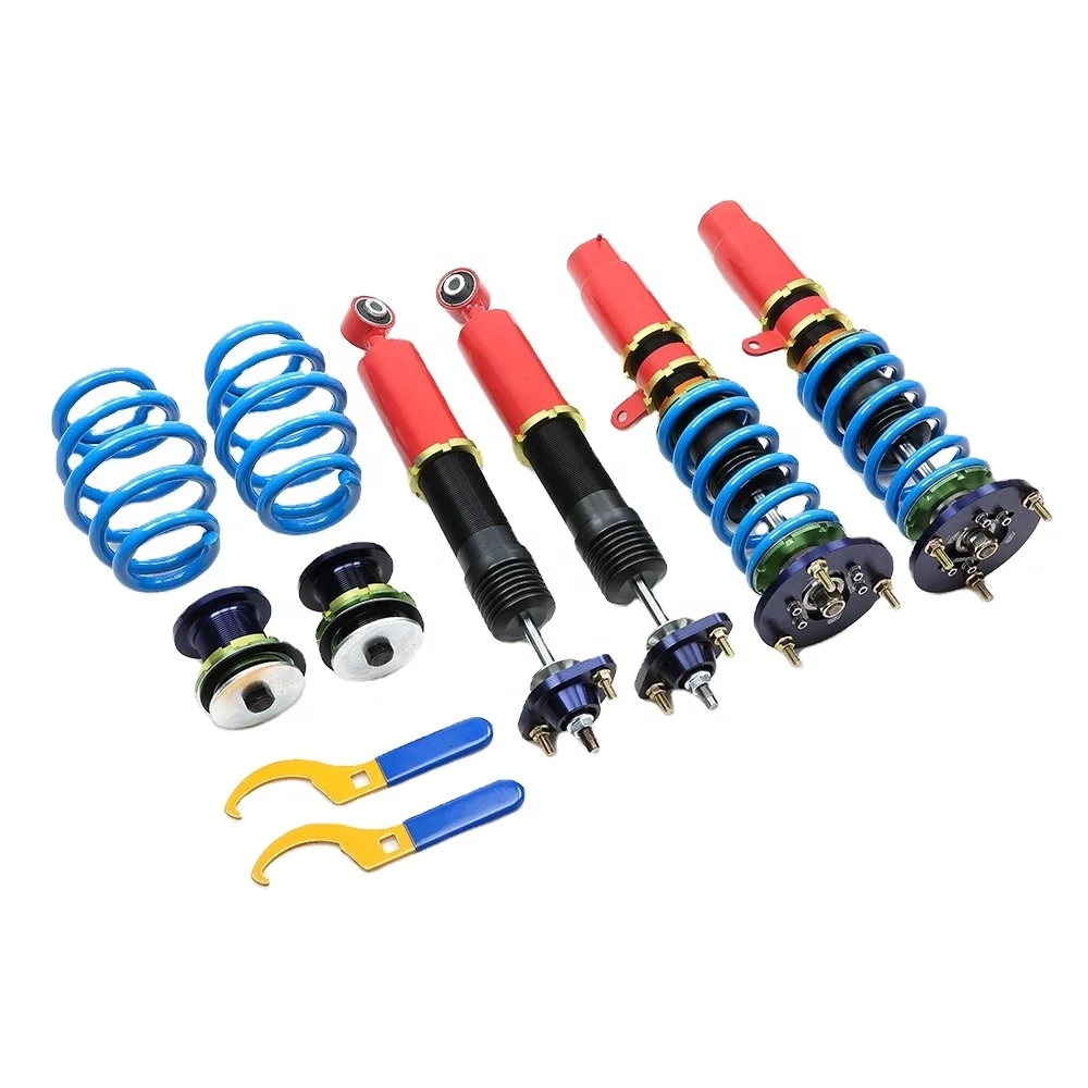 Free Shipping To USA Height Adjustable Shock Absorbers Coilover Suspension Fit bmw e46 air suspension Kit m3 3 Series 320I 328I