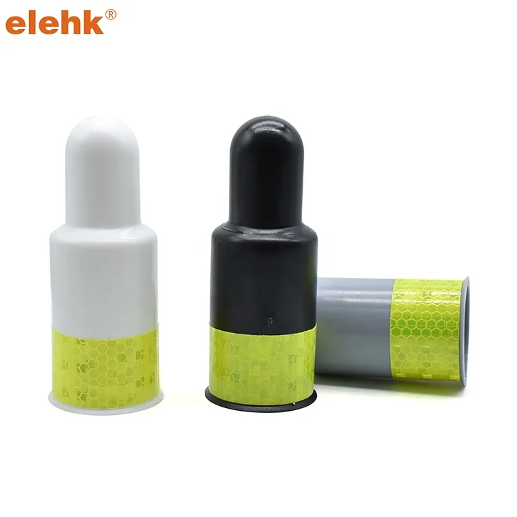 elehk 21 mm hex nut cap black M16 domed plastic nut cap bolt caps covers