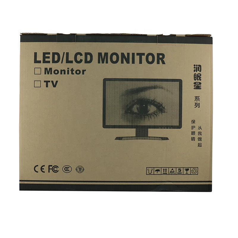 ZHIXIANDA 19 inch 1440*900 16:10 wide lcd monitor with VGA/HDM1 input cctv computer display