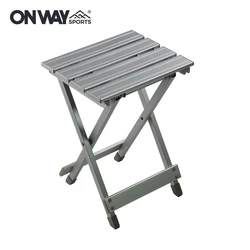 OnwaySports Outdoor Portable Lightweight Aluminum Fishing Camping Folding Stool