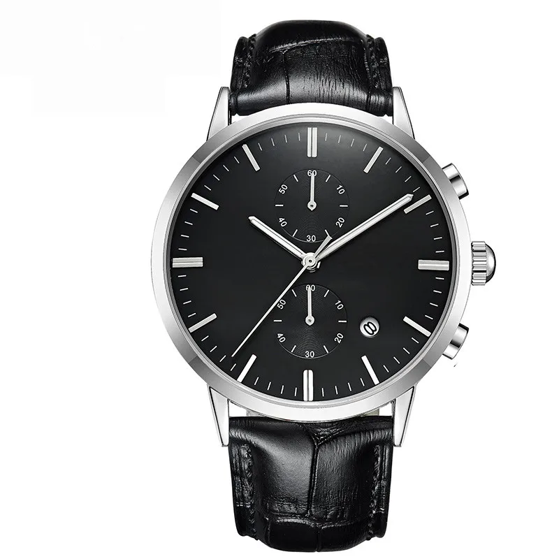 
Super Slim Wrist Watches Classic Watch Custom Watches Private Labeling Your Logo Luxury Watches Leather Strap Relojes 