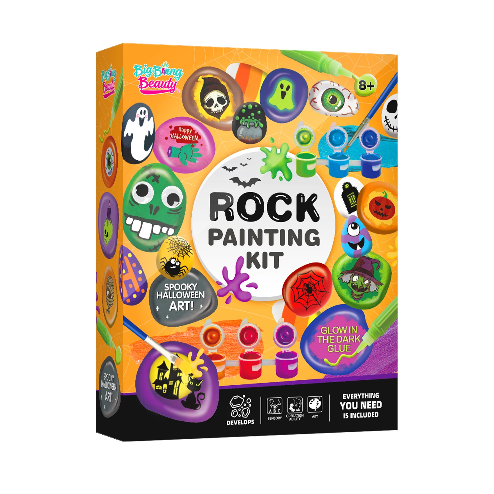 Creative Arts Crafts Projects Toys Rock Painting Kit Science DIY Craft Toy for Boys Girls Birthday Gift Ideas