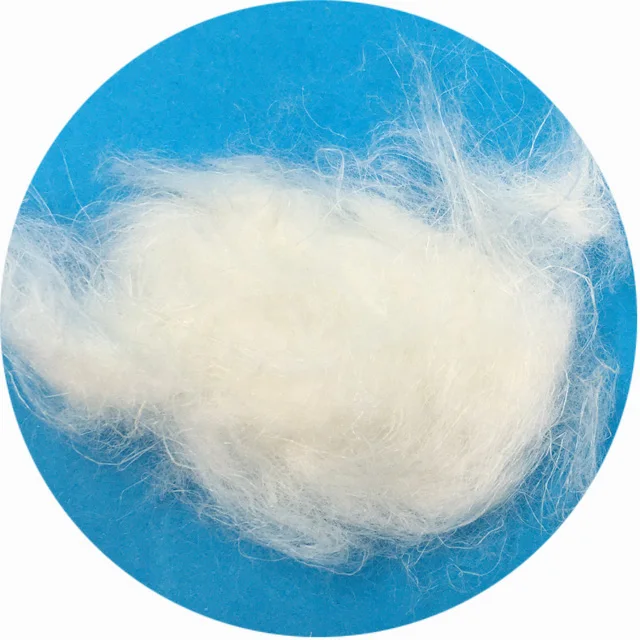 Air permeable natural material bleached hemp fiber use for spinning yarns
