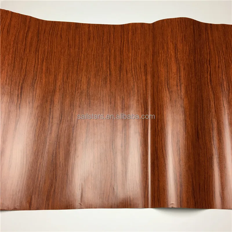 Best Quality Rosewood Wood Grain Decal Vinyl Wrap Film Sticker For Floor Furniture Car Interior