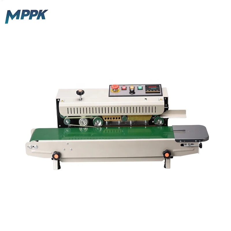 MPPK FR-770 Painting Continuous Band Sealer Machine with Date Print Wheel