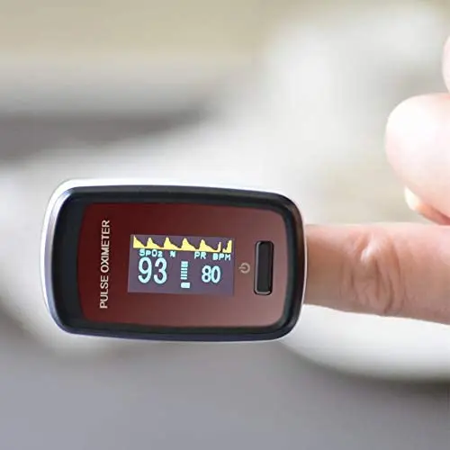 
top seller finger pulse oximeter OLED screen finger oxygen monitor 