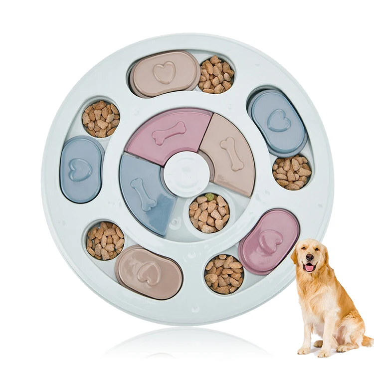 Manufacturer Wholesale New Design Eco-friendly Plastic Dog Puzzle Toys Interactive Pet Toys
