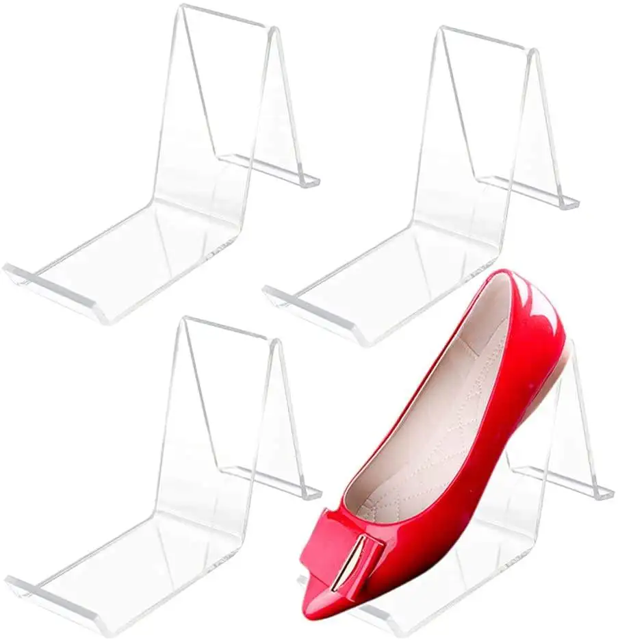 Acrylic Clear Shoe Display Stand Shoe Display Rack Holder Display For Floating Shoes
