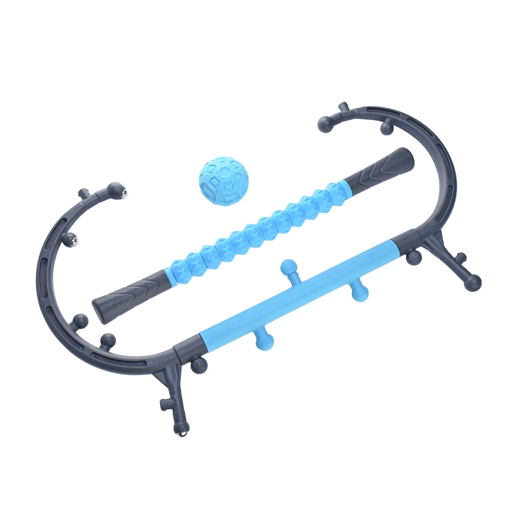 Neck Back Hook Self Therapy Handheld S Shaped Massage Stick Hook Cane