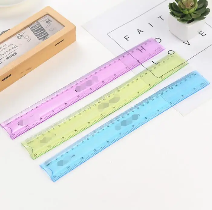 30CM soft ruler can print logo and bend tool ruler 30cm PVC soft ruler