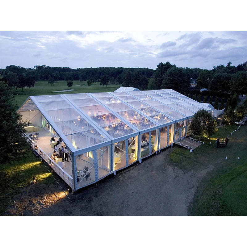 High Quality Pole Tents White 20X50M Marquee Aluminum Event Wedding Party Tent