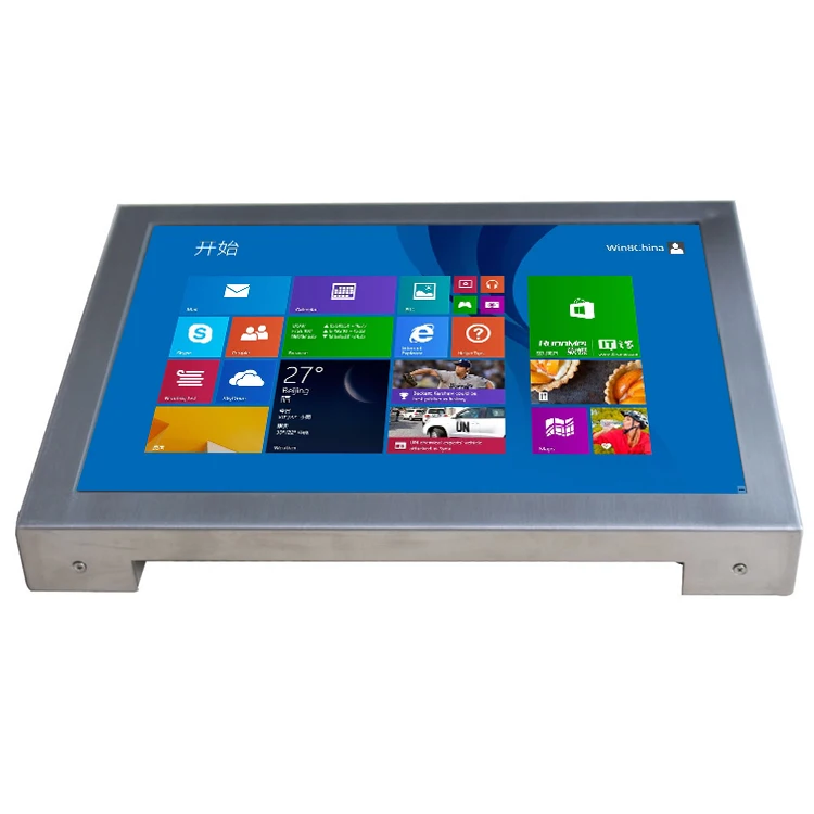 10 дюймов нержавеющая сталь промышленный водонепроницаемый IP65 сенсорный экран монитор