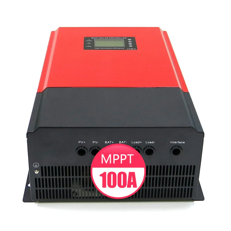 10KW 96V 100A MPPT Solar Charge Controller 200A 200AMP Battery Charge Controller with Wifi for Home Power Solar System