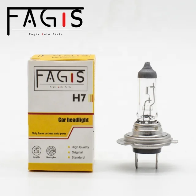 2022 hot selling Fagis H7 car headlight lamp PX26D 12V 55W halogen bulb