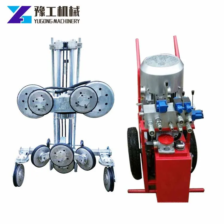 Factory diamond wire rope saw and diamond wire saw machine for quarry stone