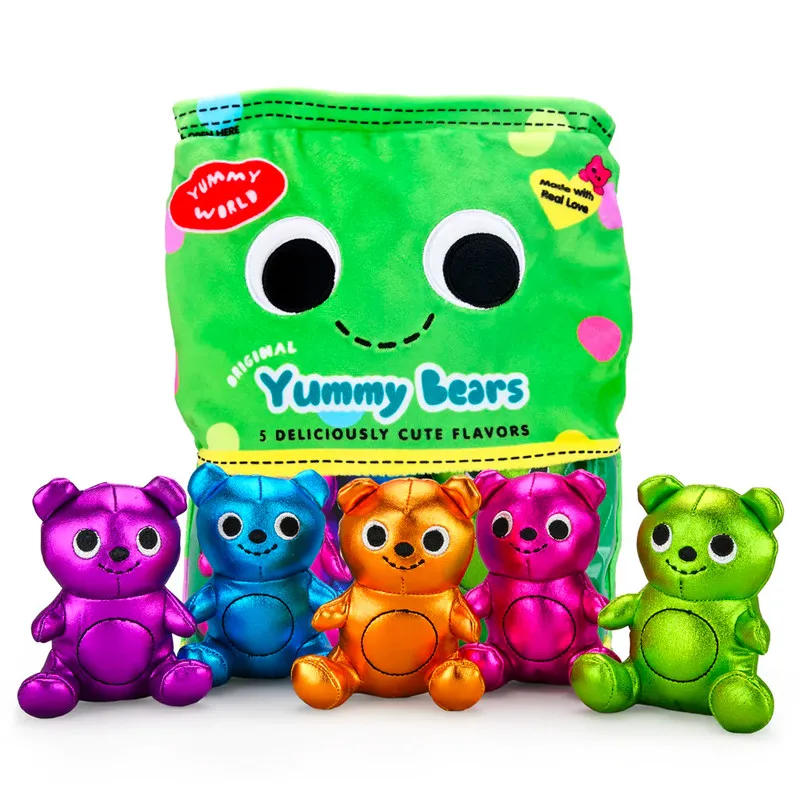 OEM plushy designer doll toy soft plush bear figure custom bean bag plush toy small stuffed toy