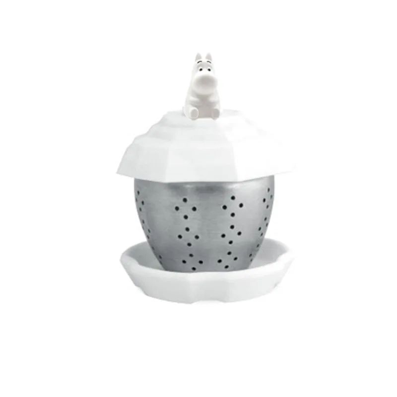 Silicone Tea Strainer Cartoon Penguin bear moomin  Cute floating  Tea Infuser Filter