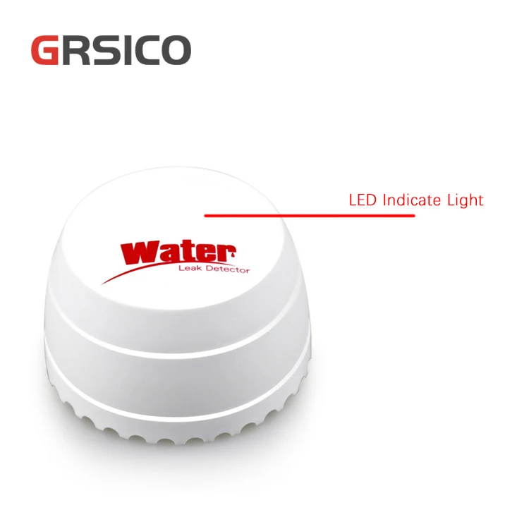 Simple Installation of the Water Immersion RF Sensor With Tuya Smart Wireless Wifi120 Decibel Alarm Siren