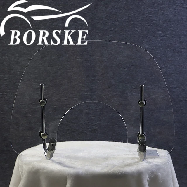 high quality Vespa GTS low windshield PC /PMMA / PVC / PET  material scooter accessories windscreen motorcycle windshield