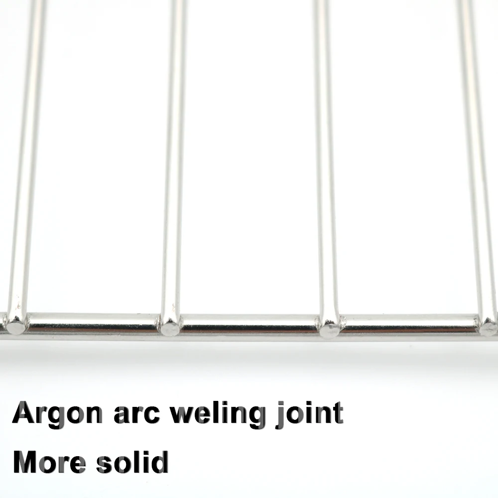Odm Stainless Steel BBQ Grill Grates Mesh Net Legs Waterproof Metal Barbecue Cooking Baking Cleaning Perfect Charcoal Grilling