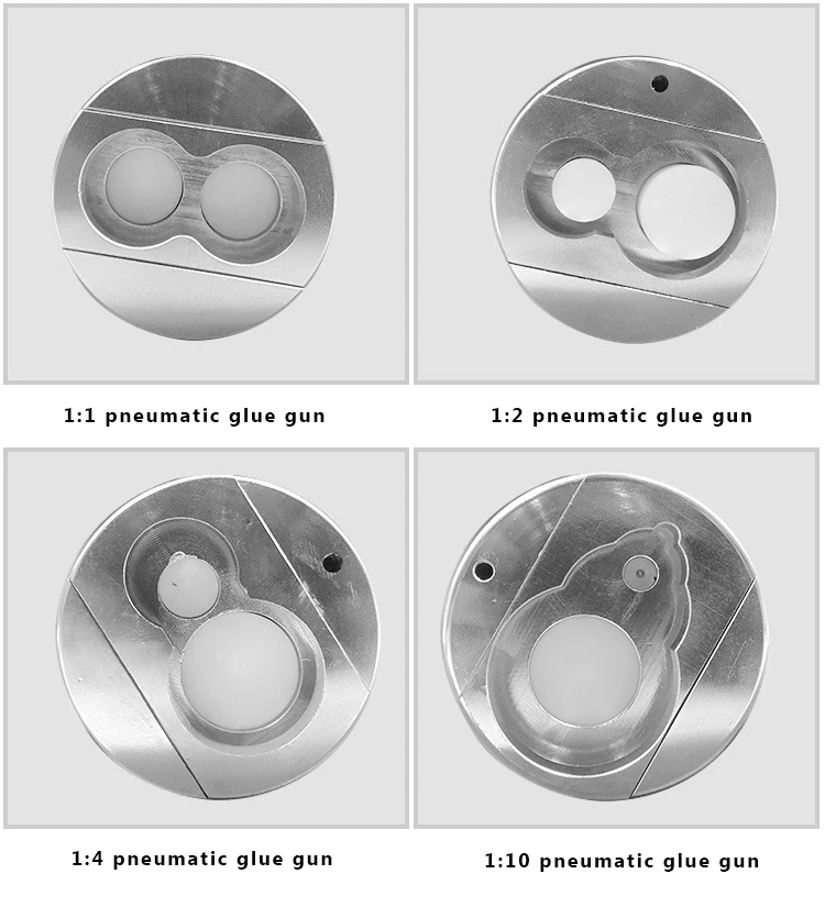 
1:1 2:1 4:1 10:1 Simple manual AB two-component glue dispensing machine 2 part digital glue dispenser 