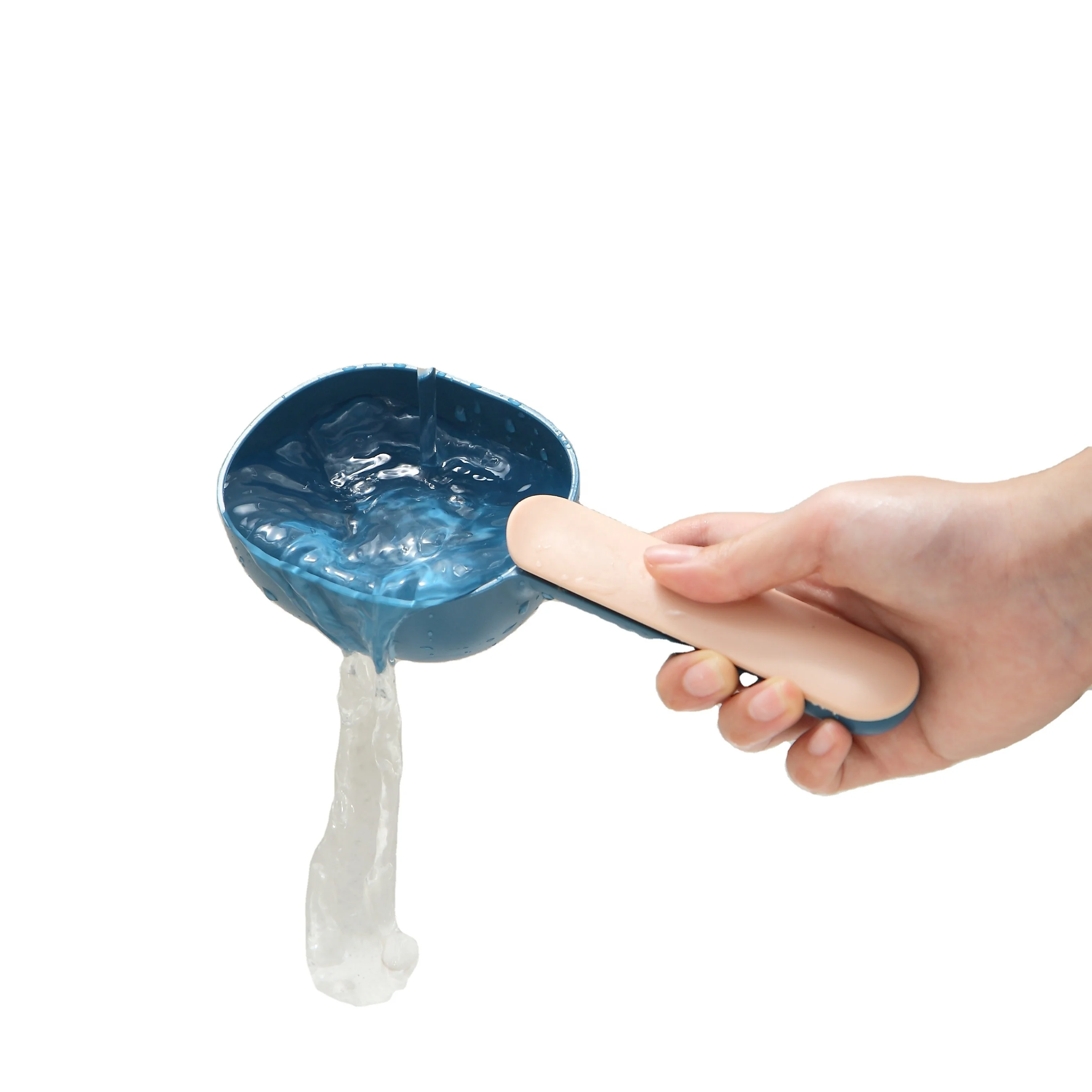 Factory Wholesale Plastic Pet Food Scoop with Clip Measure Spoon for Dogs and Cats