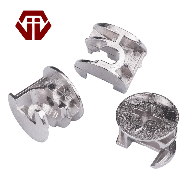 Mini Fix Cam Eccentric Connecting Fitting Dowel Nut Fitting Eccentric Wheel For Furniture