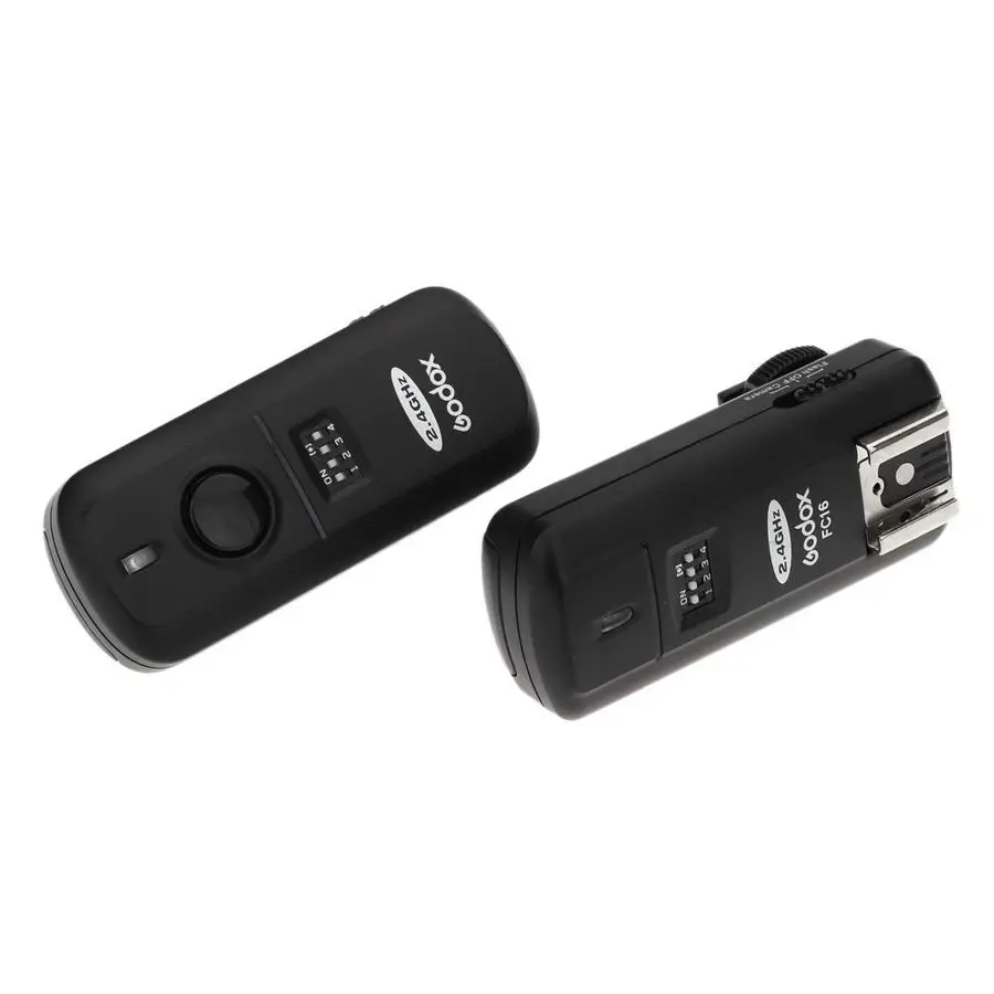 Godox FC16 2.4G Wireless Remote Flash Trigger 16 Channels for Canon 5D Mark IV/5D Mark III/5DII 5DsR 50D 40D 7D 7DII 6D 1DS