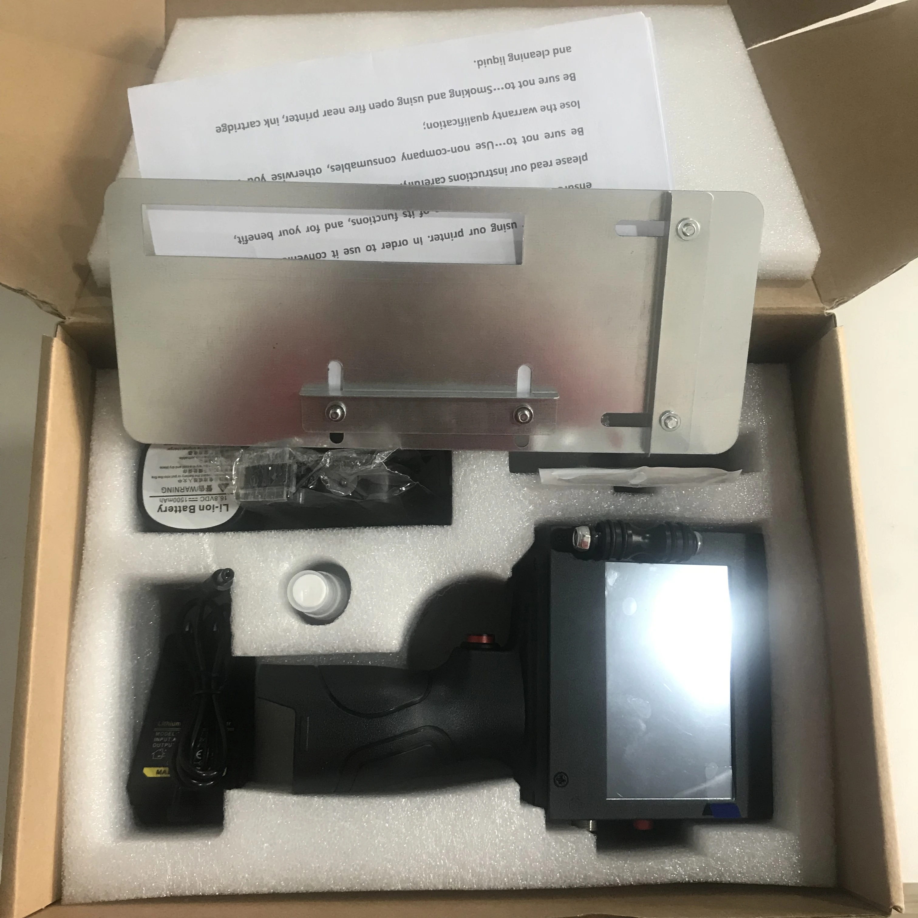 Coditeck 22 languages factory price 12.7mm handheld inkjet printer gun