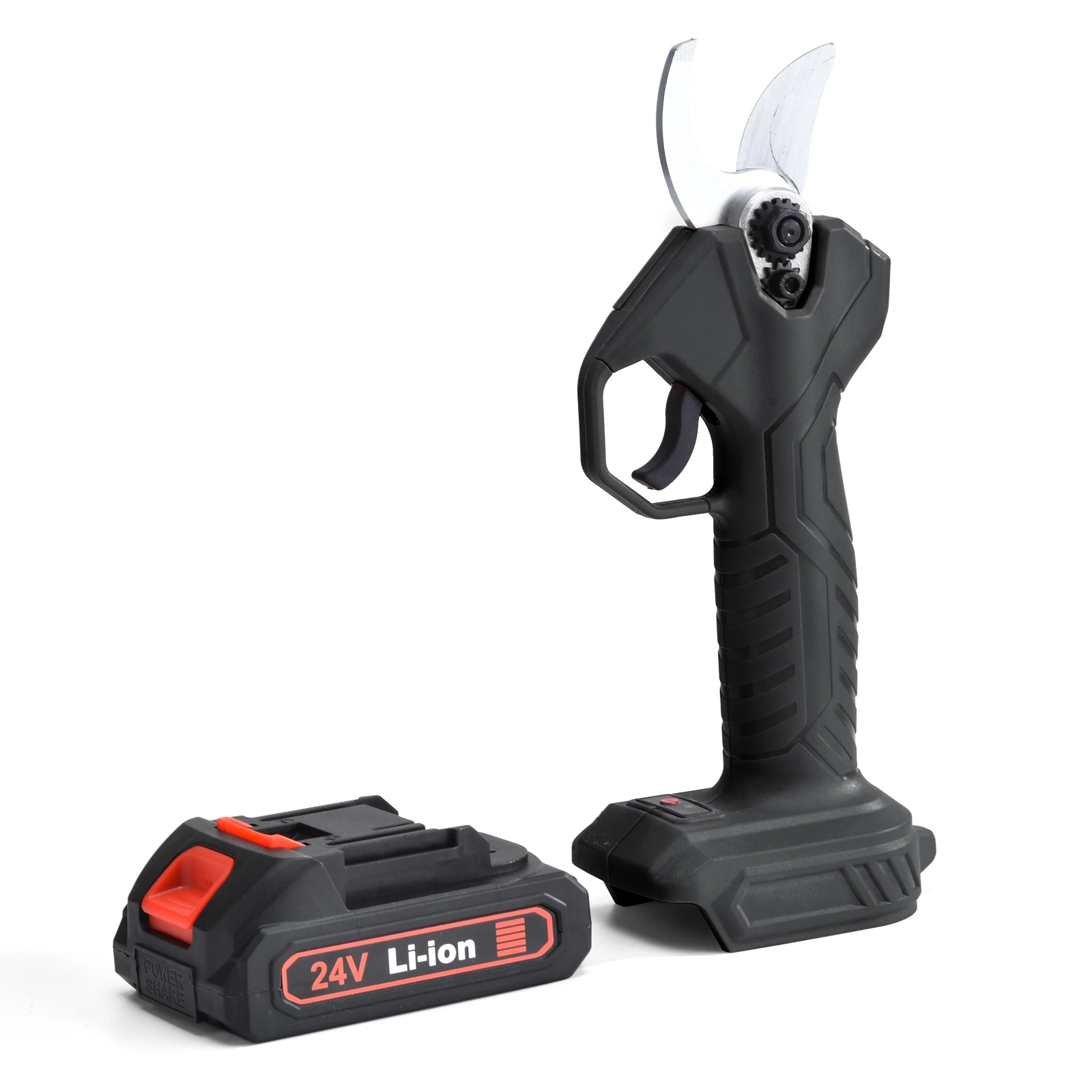 Professional manufacture lithium garden tools electric scissor cordless  rechargeable with battery lithium pruning shears