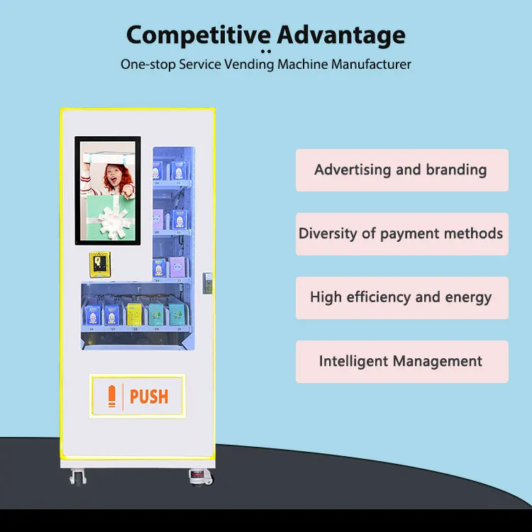 Economical Small Vending Machine Small Pack Product Vending Machine Metal Vending Machine For Daily Goods