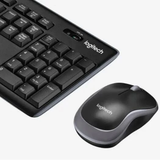 
Logitech 2.4G Wireless Optical MK270 Keyboard mouse Combo Set 8 Shortcuts Long-lasting for Desktop Laptop PC computer 