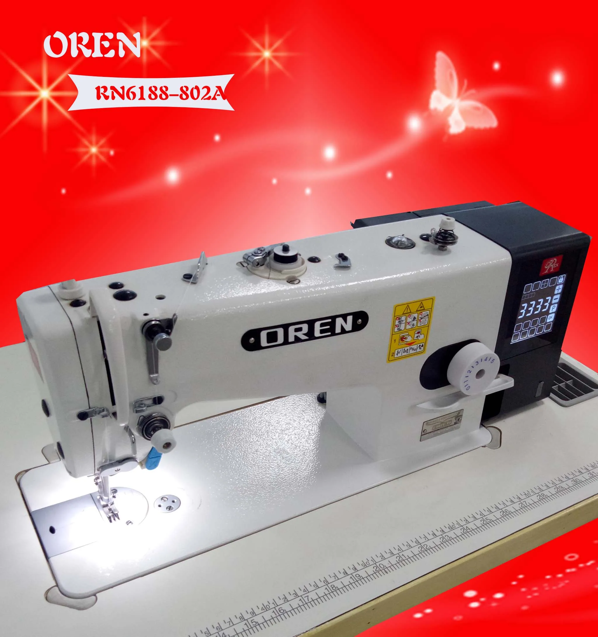 RN6188-802 Thick and thin material computer flat sewing machine Sexy Lingerie Sewing