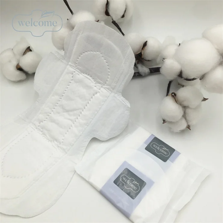 Top Ranking Products 2023 in Russia Market Wholesale Organic Sanitary Pad Private Label Women Non Woven for Sanitary Napkin