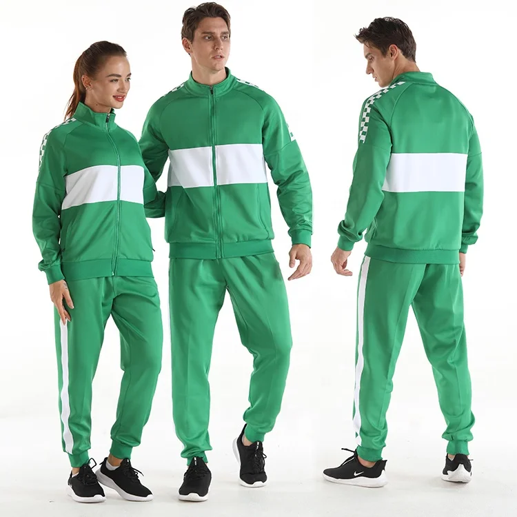 
High quality football training Tracksuit jacket set, custom sportswear sports jacket sportswear wholesale 