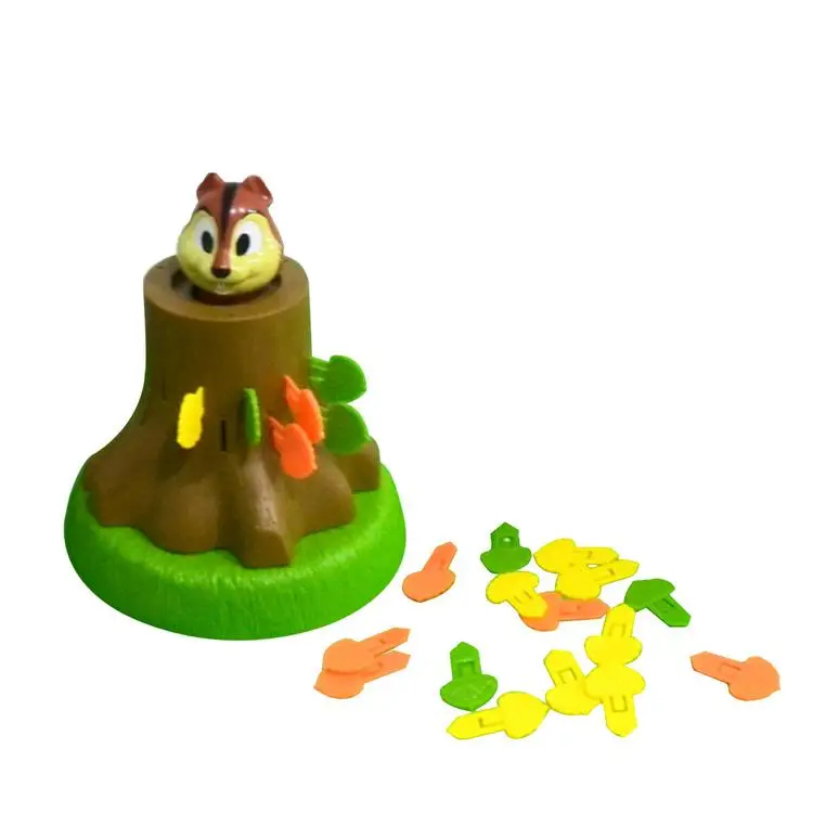
Strange Tricky Bouncing Squirrel Pirate Bucket Game Puzzle Desktop Toy Parent-child Interactive Party Game 