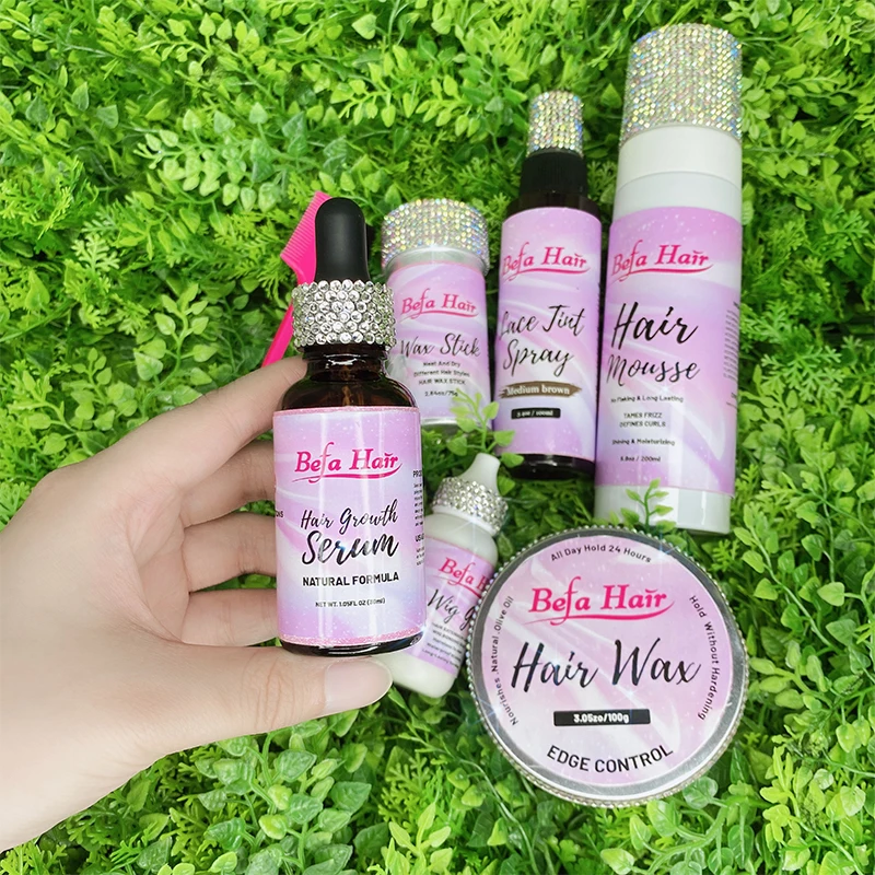 Natural Hair Oil Growth Custom Logo Herbal Hair Treatment Oil Hair Growth Serum