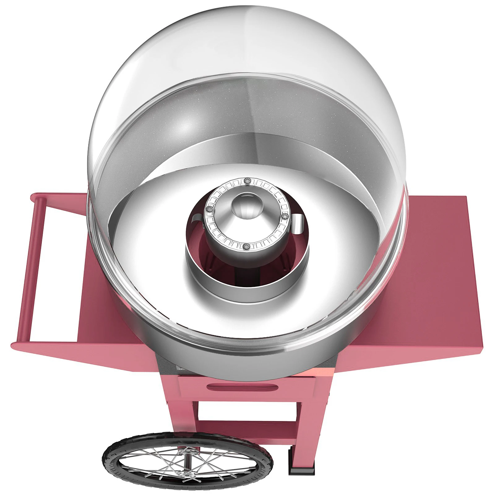 Professional factory 110V 220V 230V 240V Electric Cotton Candy Machine With Car Commercial Cotton Candy  Maker