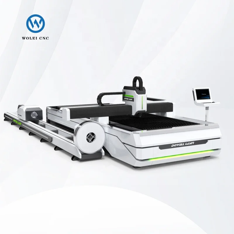 long range 35mm steel cnc large format steel pipe tube fiber laser metal cutter