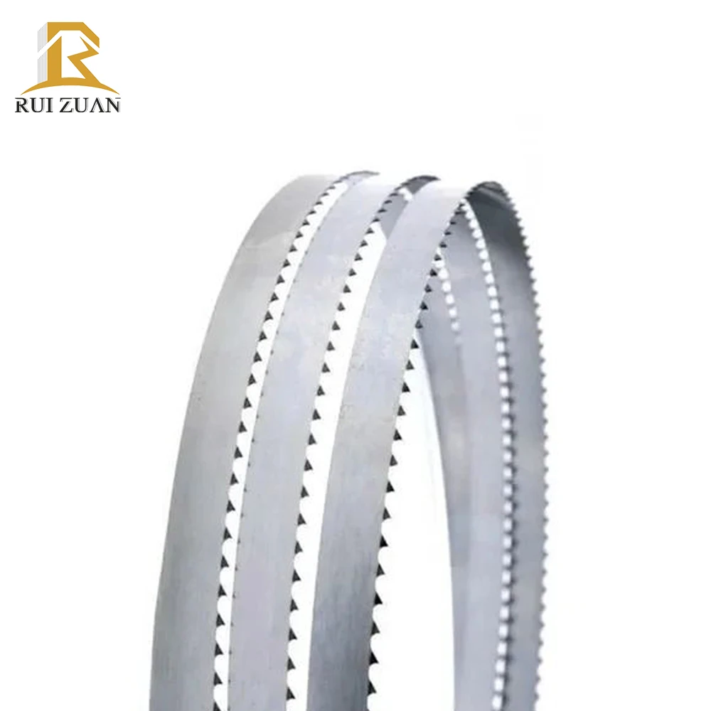 RUIZUAN Meat And Bone Saw Blade carbide tipped m42 bi-metal band saw blade for wood saw blade machine