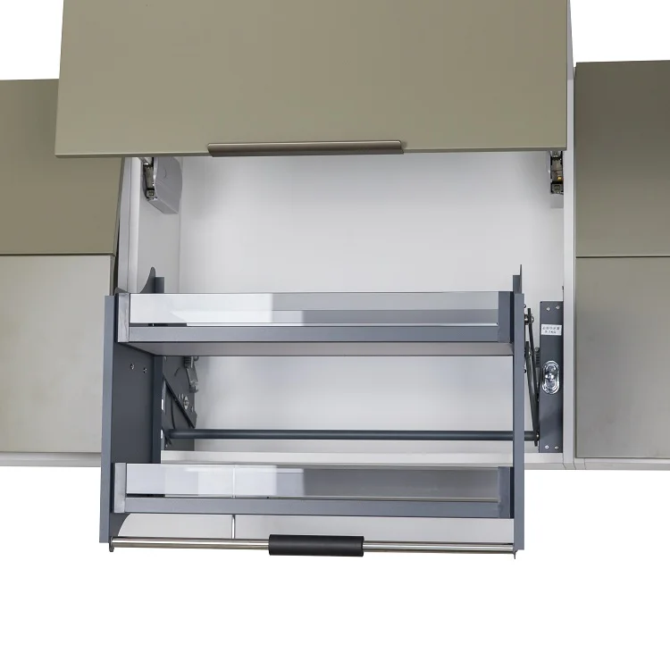Pull Down Elevator Basket Drop Down Lifting Basket Kitchen Cabinet Accessories Pull Down Shelf Lift Up Shelving