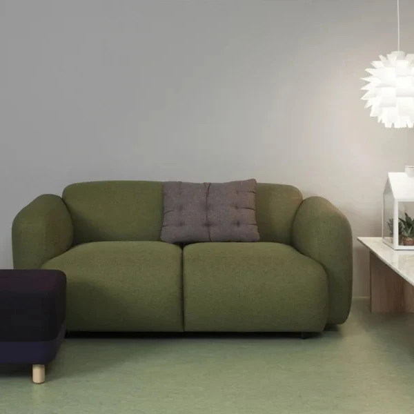 Hot Fashion Modern Design Fabric Sofa Set American Style Corner Sectional Modular Art Furniture for Living Room