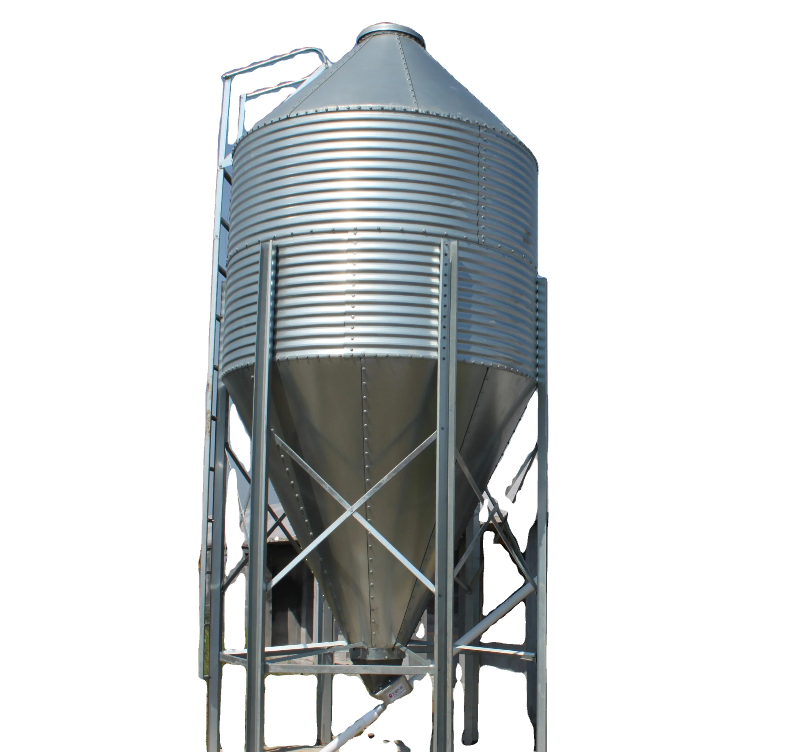 poultry broiler farming equipment chicken feeder animal automatic pan feeding system for broiler farm