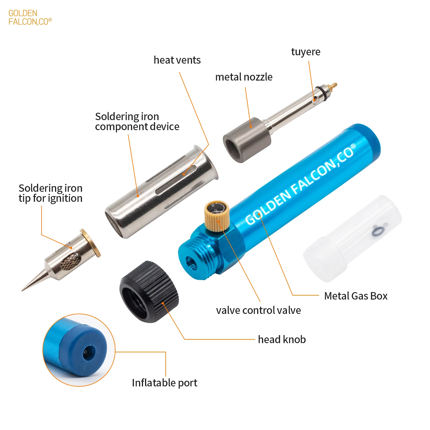 Gas Welding Soldering Irons Welding Pen Burner Blow Torch Gas Soldering Iron