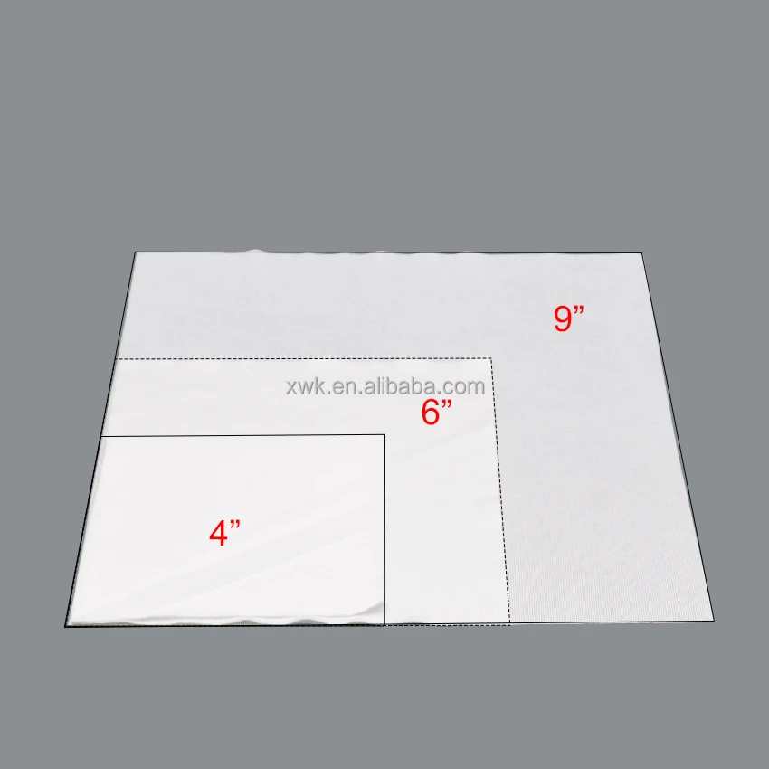 High Quality 100PCS 6inch Lint free Laser Cut Polyester Microfiber Cleanroom Wipes for automotive cleanroom laboratory Cleaning
