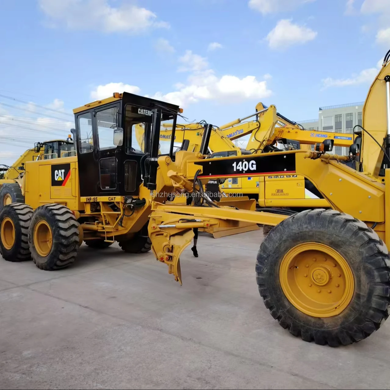 Used Caterpillar grader performance inspection exempt  used Japan CAT 140G motor grader good quality