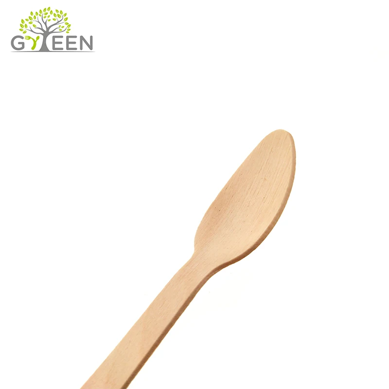 Wholesale Tasting Disposable Wooden Ice Cream Scoop In Bulk