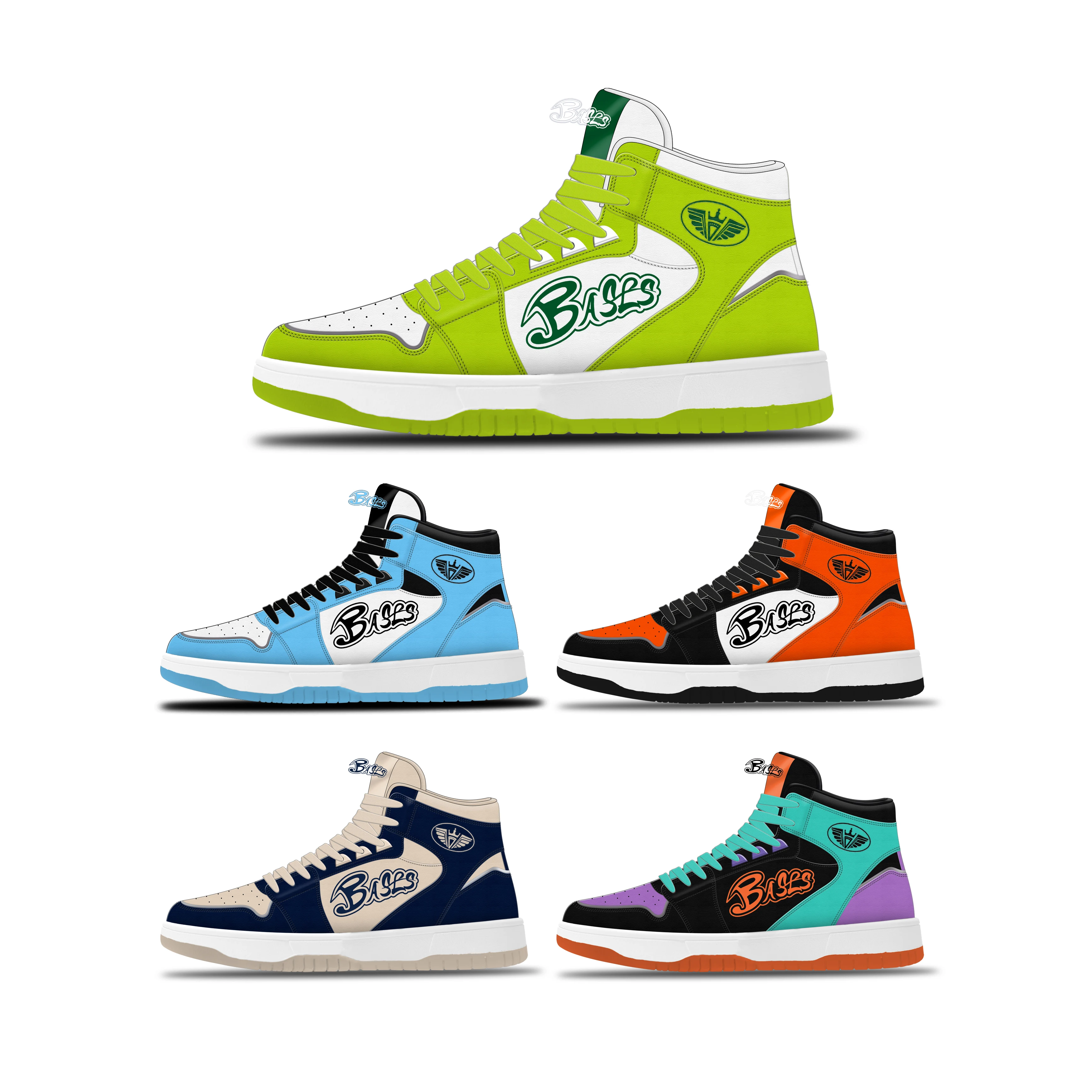 Factory Dropshipping 1 Moq Customized Logo Design High Top Sport Sneaker Women And Men Casual Basketball Shoes