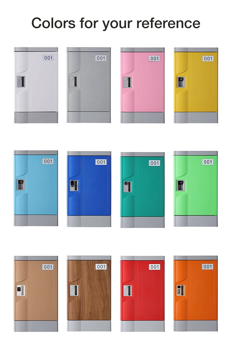 Toppla factory direct supply abs plastic locker easy to assemble school lockers modern gym locker