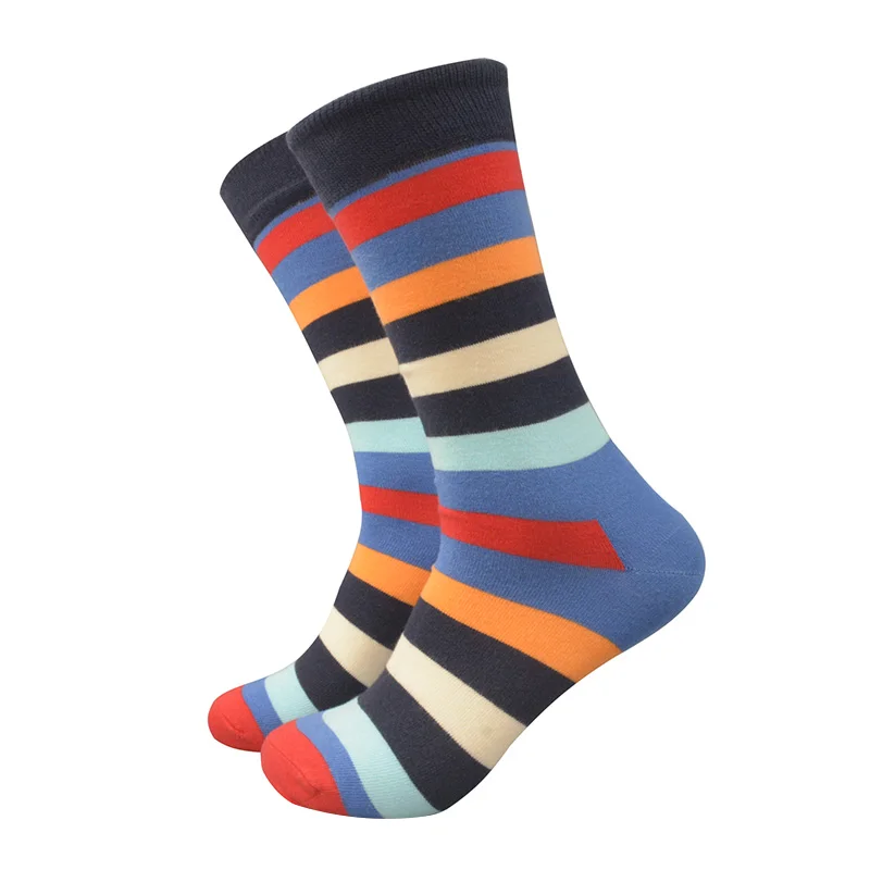 China Socks Manufacturer Custom Designer Socks Stripe Women Socks With Your Logo